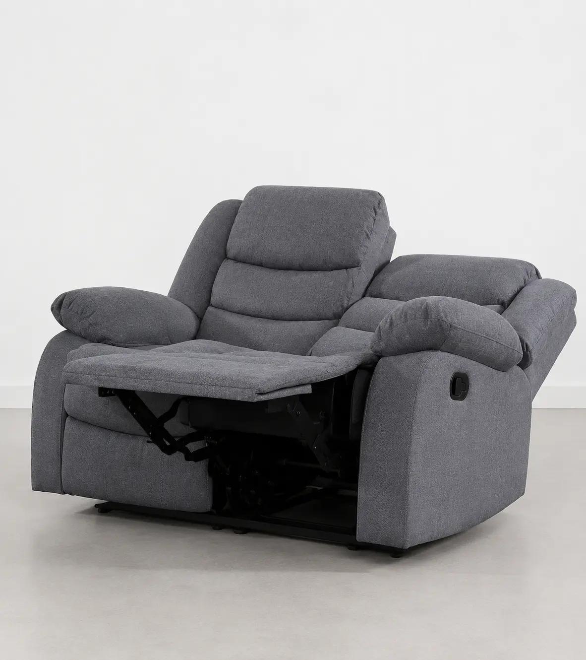 Sorrento Fabric Manual Recliner 2 Seater - Image 2
