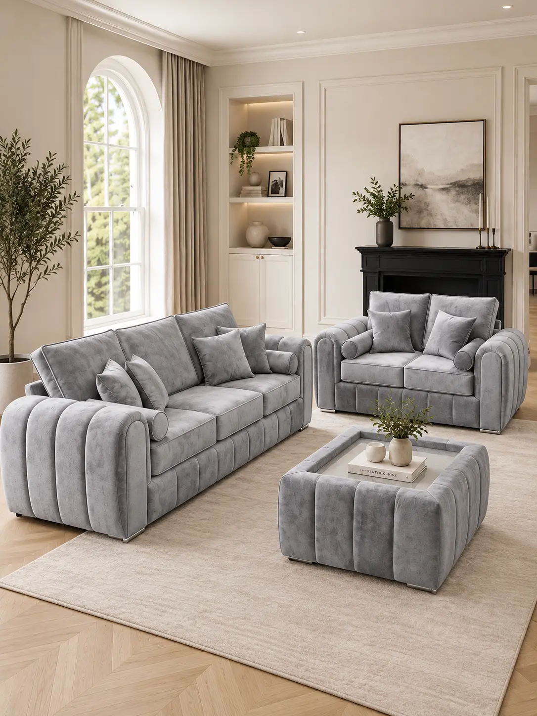 Lily 3+2 seater sofa set