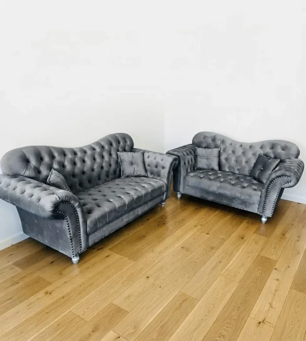 Elegance Chesterfield 3+2 Sofa Set